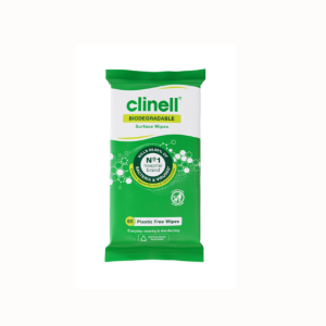 Clinell Surface Wipes Biodegradable Pack of 60
