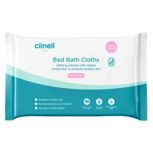 Clinell Bed Bath Cloths - Pack of 60