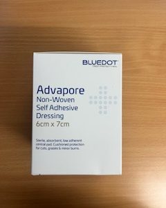 Advapore Non-Woven Self Adhesive Dressing 6cm x 7cm