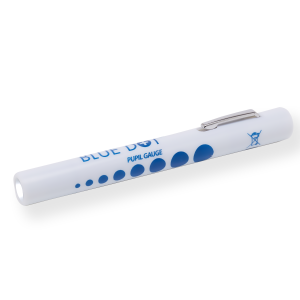 Blue Dot Disposable White Pen Torch (Individual)